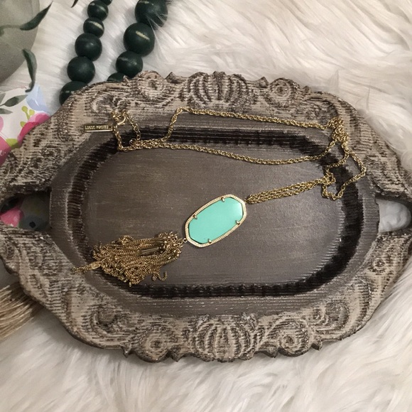 Kendra Scott Rayne Gold Long Pendant Necklace - Picture 5 of 9